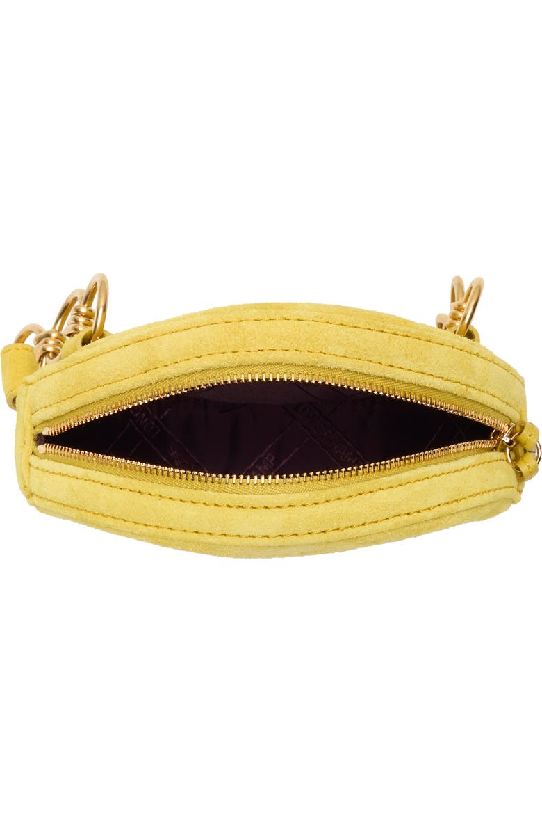 Longchamp Cavalcade Suede Belt Bag, Alternate, color, Acid