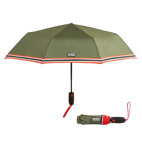 Signature Stripe Compact Umbrella