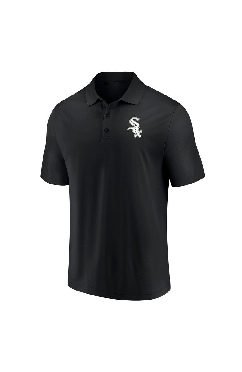 FANATICS Men's Fanatics Branded Black/Gray Chicago White Sox Primary Logo Polo Combo Set, Alternate, color, Black