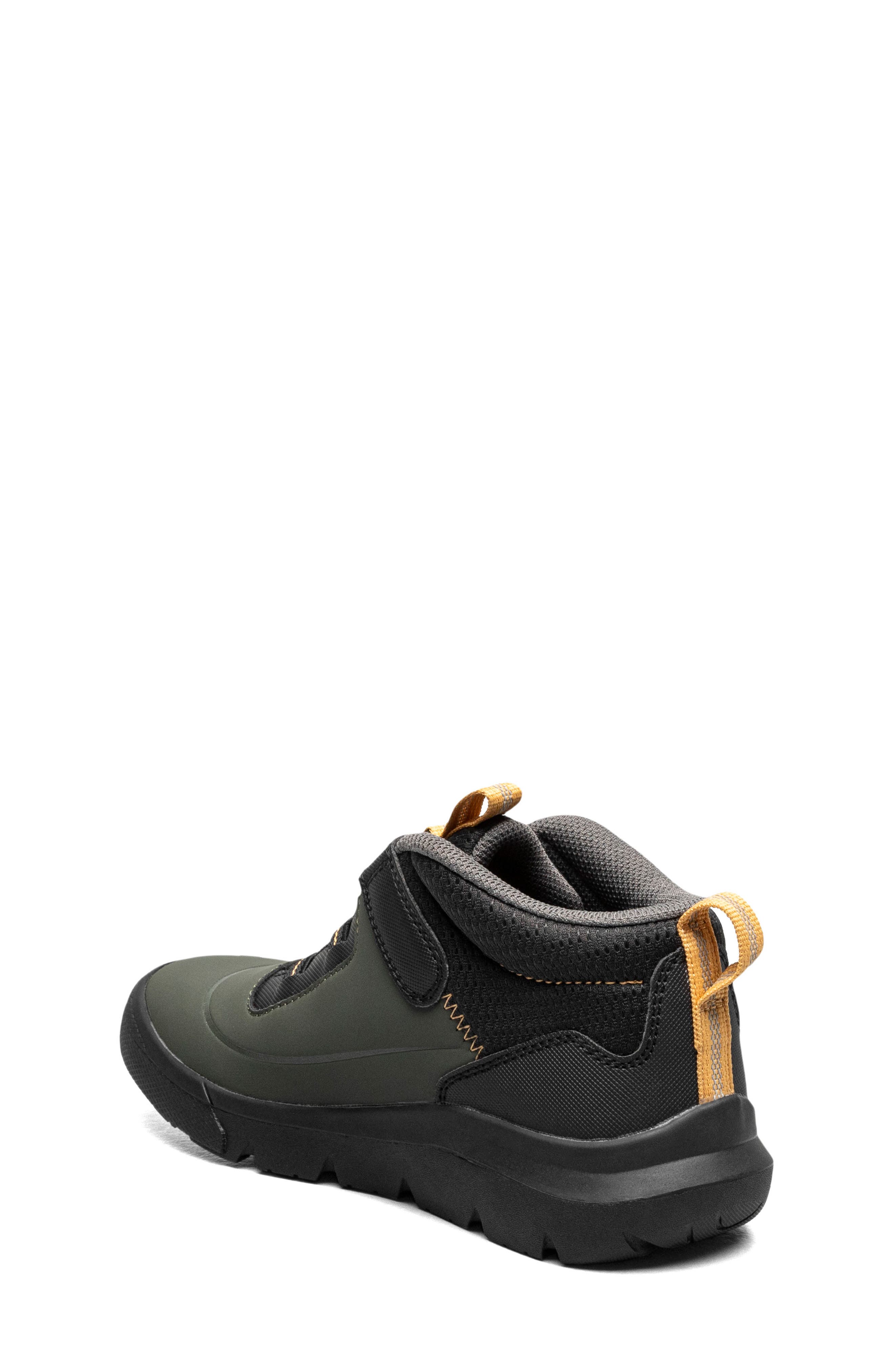 Bogs Kids' Skyline Kicker Water Resistant Sneaker, Alternate, color, Black/ Green