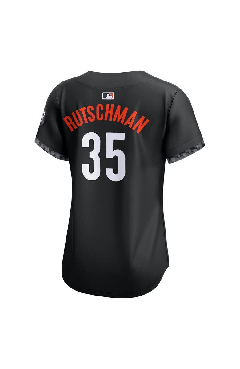 Nike Women's Nike Adley Rutschman Black Baltimore Orioles City Connect Limited Jersey, Alternate, color, Black