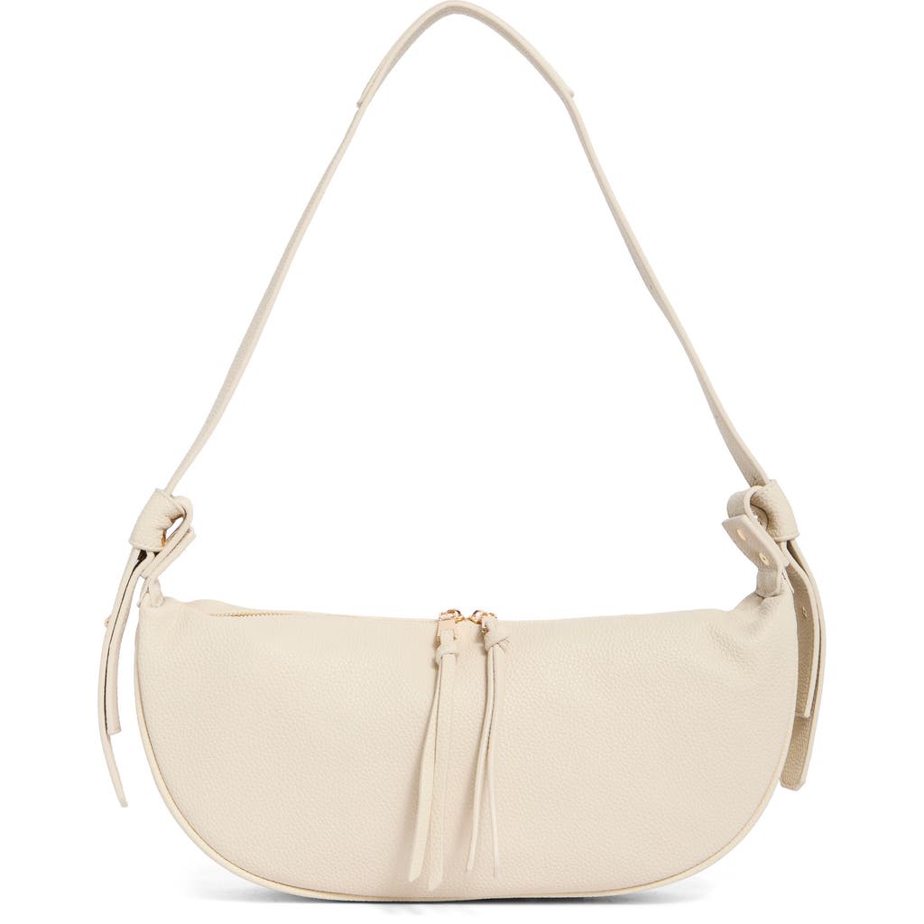 Melie Bianco Hayden Faux Leather Crossbody Bag in Ivory at Nordstrom Rack