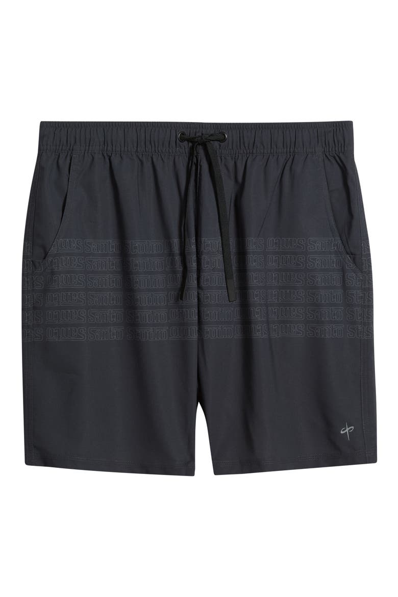 Italia Tech Shorts, Alternate, color, BLACK