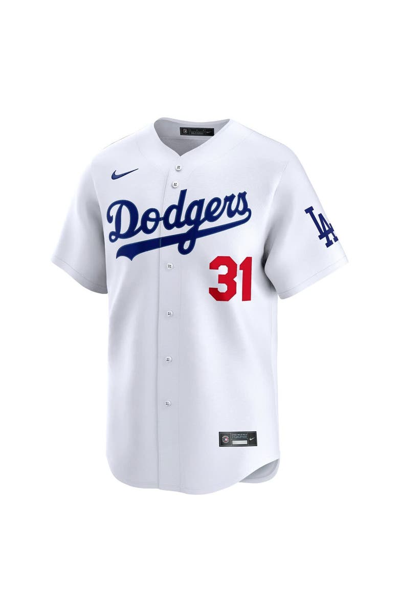 Nike Men's Nike Tyler Glasnow White Los Angeles Dodgers Home Limited Player Jersey, Alternate, color, 