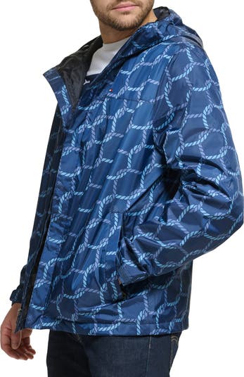 Hooded Rain Slicker Jacket