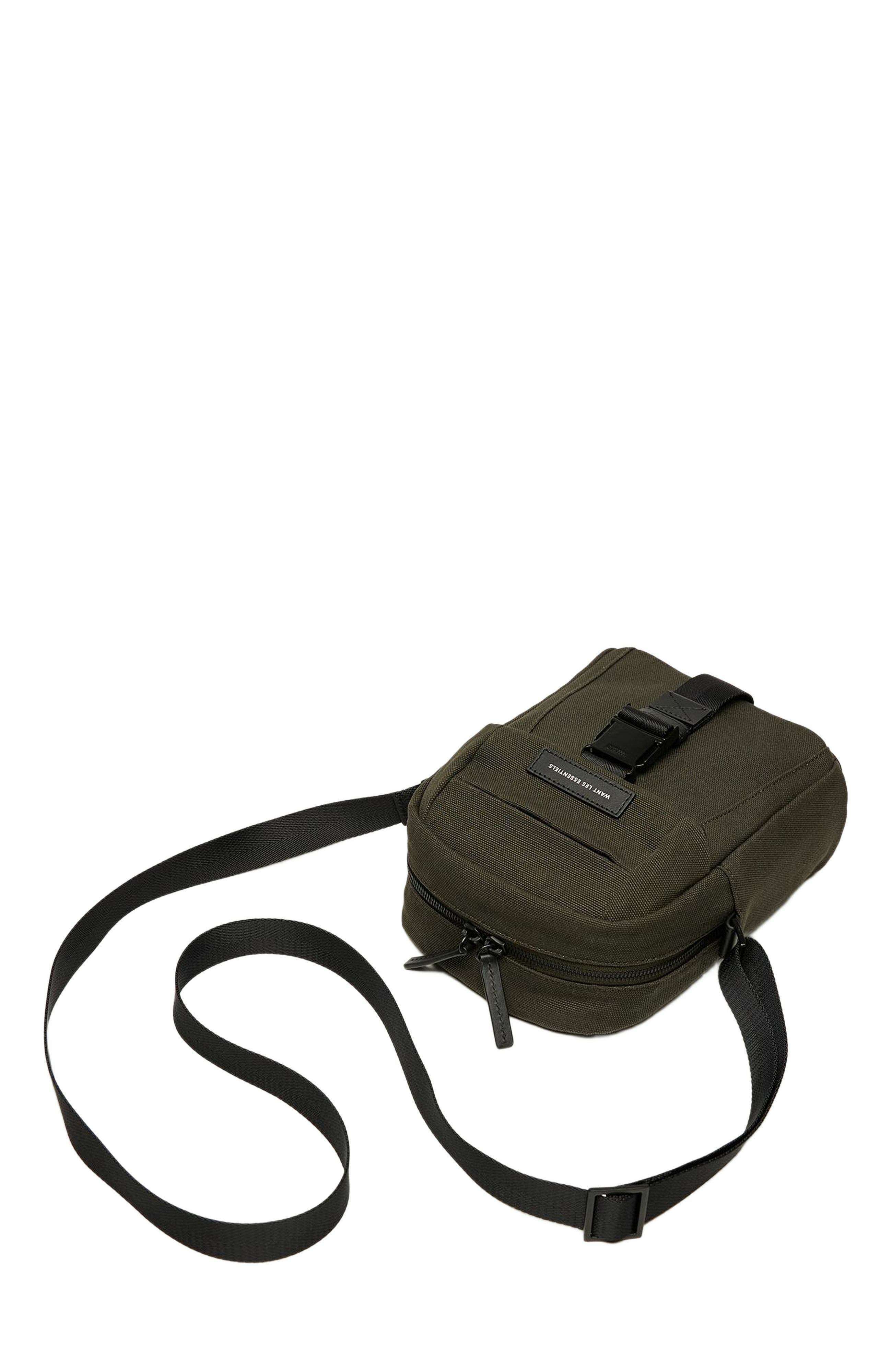 Brantford Organic Cotton Canvas Crossbody Bag, Alternate, color, Green