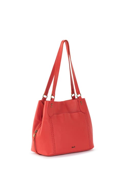 The Sak Melrose Satchel Bag In Cayenne