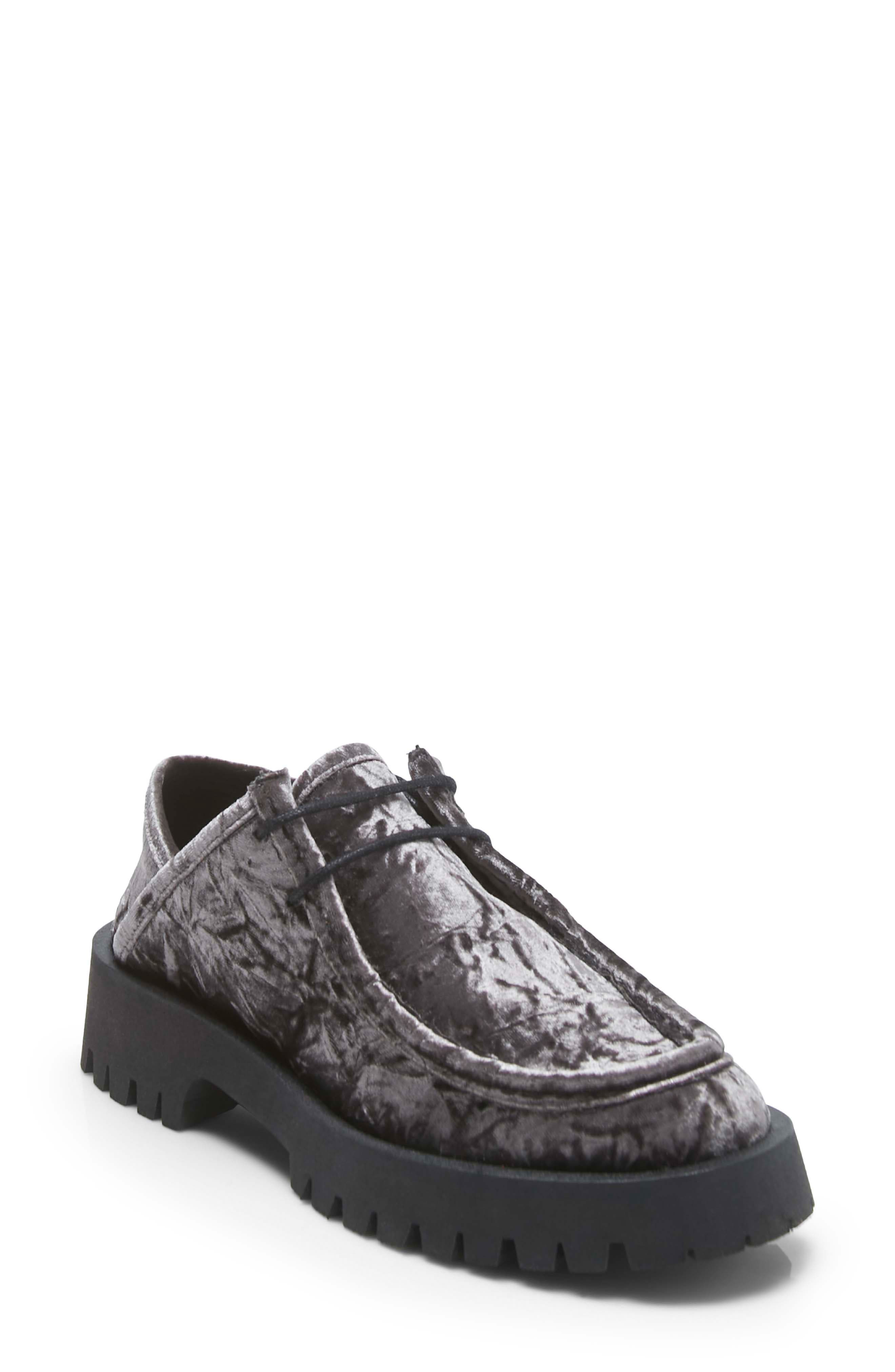 Free People Convertible Velvet Loafer, Main, color, 