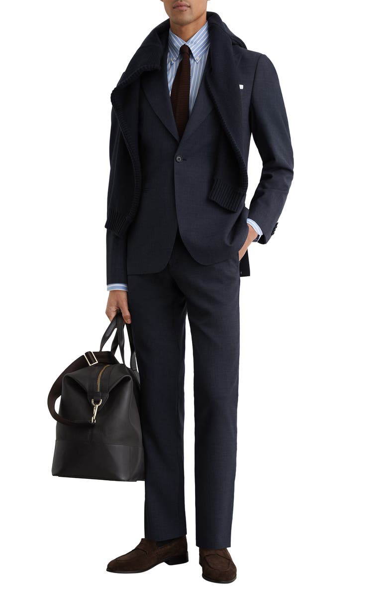 Reiss Fibre Wool Blazer, Alternate, color, Airforce Blue