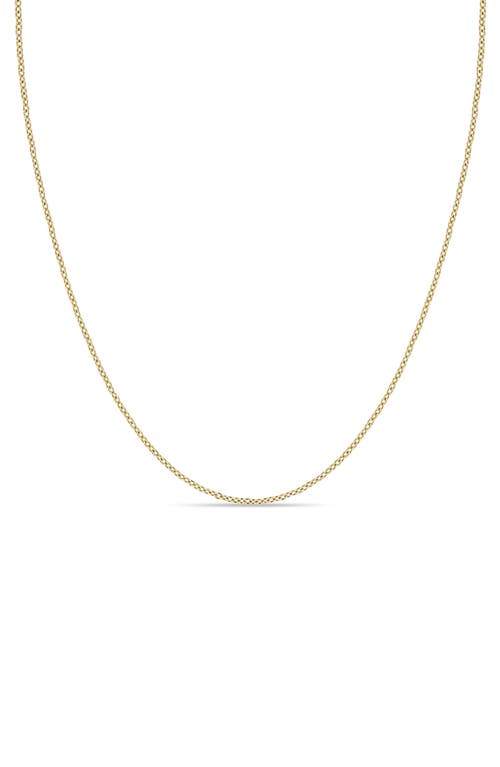 Zoë Chicco 14k Gold Cable Chain Necklace in Yellow Gold  product