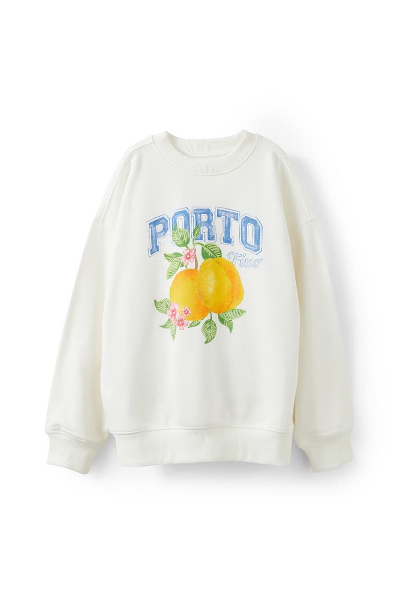 Cotton On Kids Kid's Sammy Oversize Crew, Main, color, 