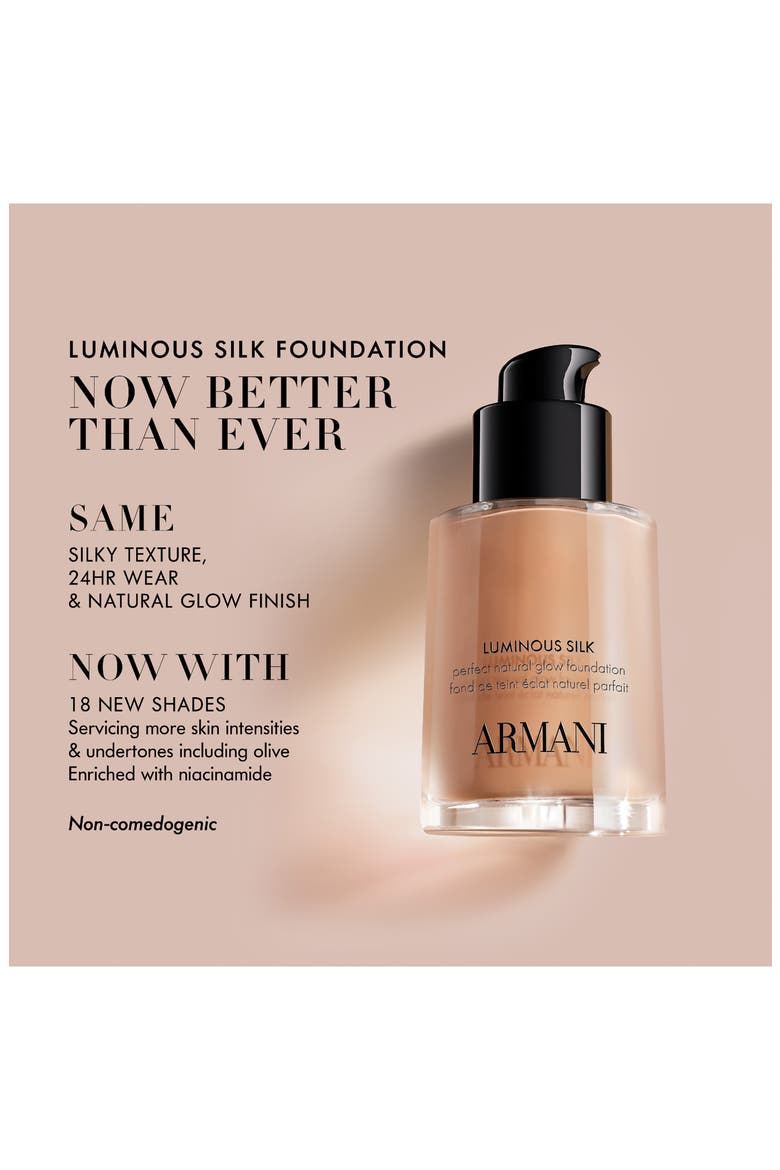 Luminous Silk Natural Glow Blurring Foundation with 24-Hour Wear, Alternate, color, 10.1 TAN WARM GOLDEN