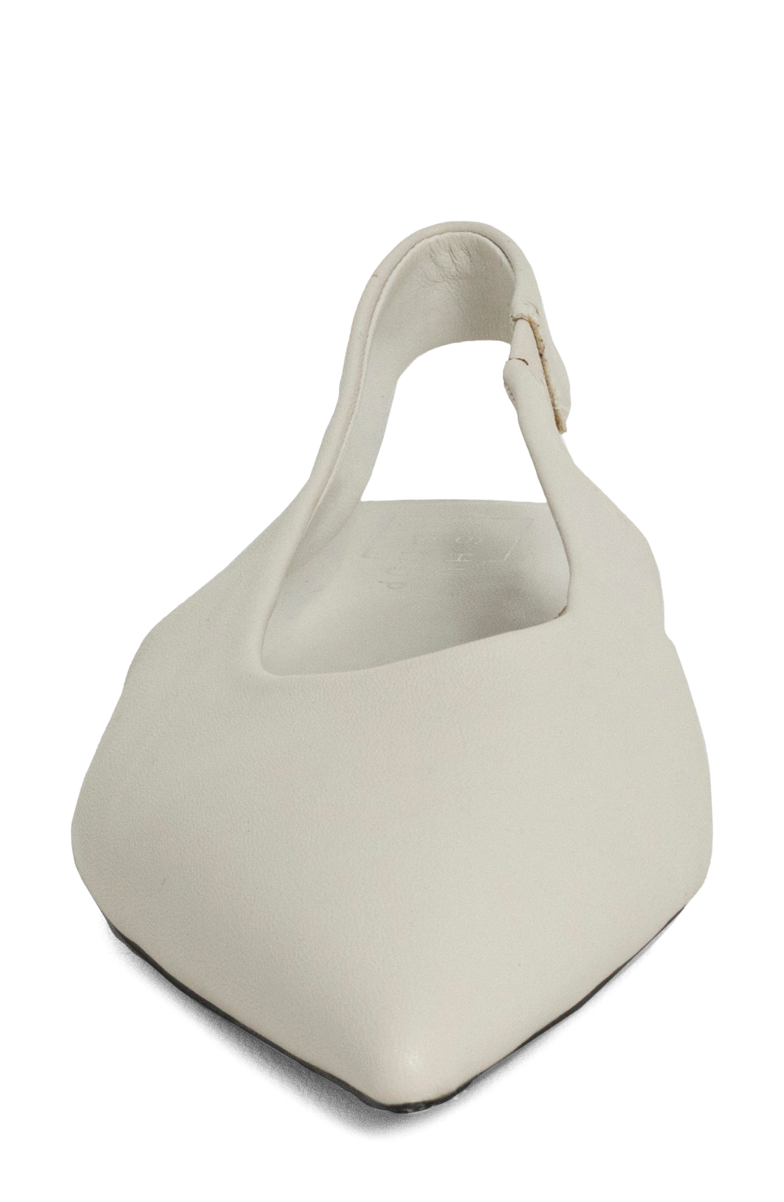 Amelia Slingback Flat, Alternate, color, BONE