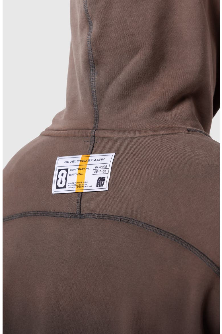 Tech-Terry Training Hoodie, Alternate, color, Dark Earth