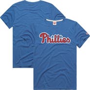 Homage Men's Homage Royal Philadelphia Phillies Hyper Local Tri-Blend T-Shirt