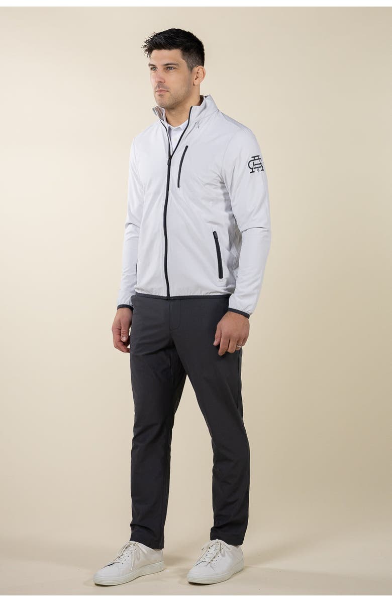 ASHWORTH GOLF AG Packable Jacket, Alternate, color, Stone Grey