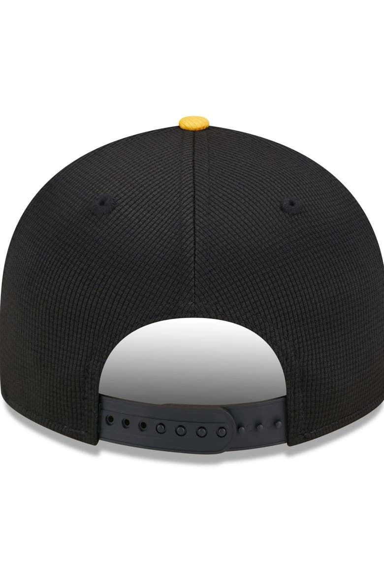 Men's New Era  Black Pittsburgh Pirates 2024 Batting Practice Low Profile 9FIFTY Snapback Hat, Alternate, color, Black