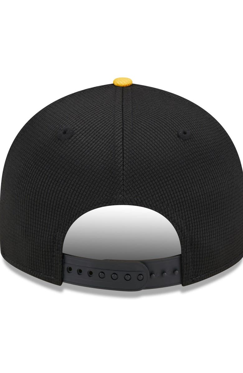 New Era Men's New Era  Black Pittsburgh Pirates 2024 Batting Practice Low Profile 9FIFTY Snapback Hat, Alternate, color, 