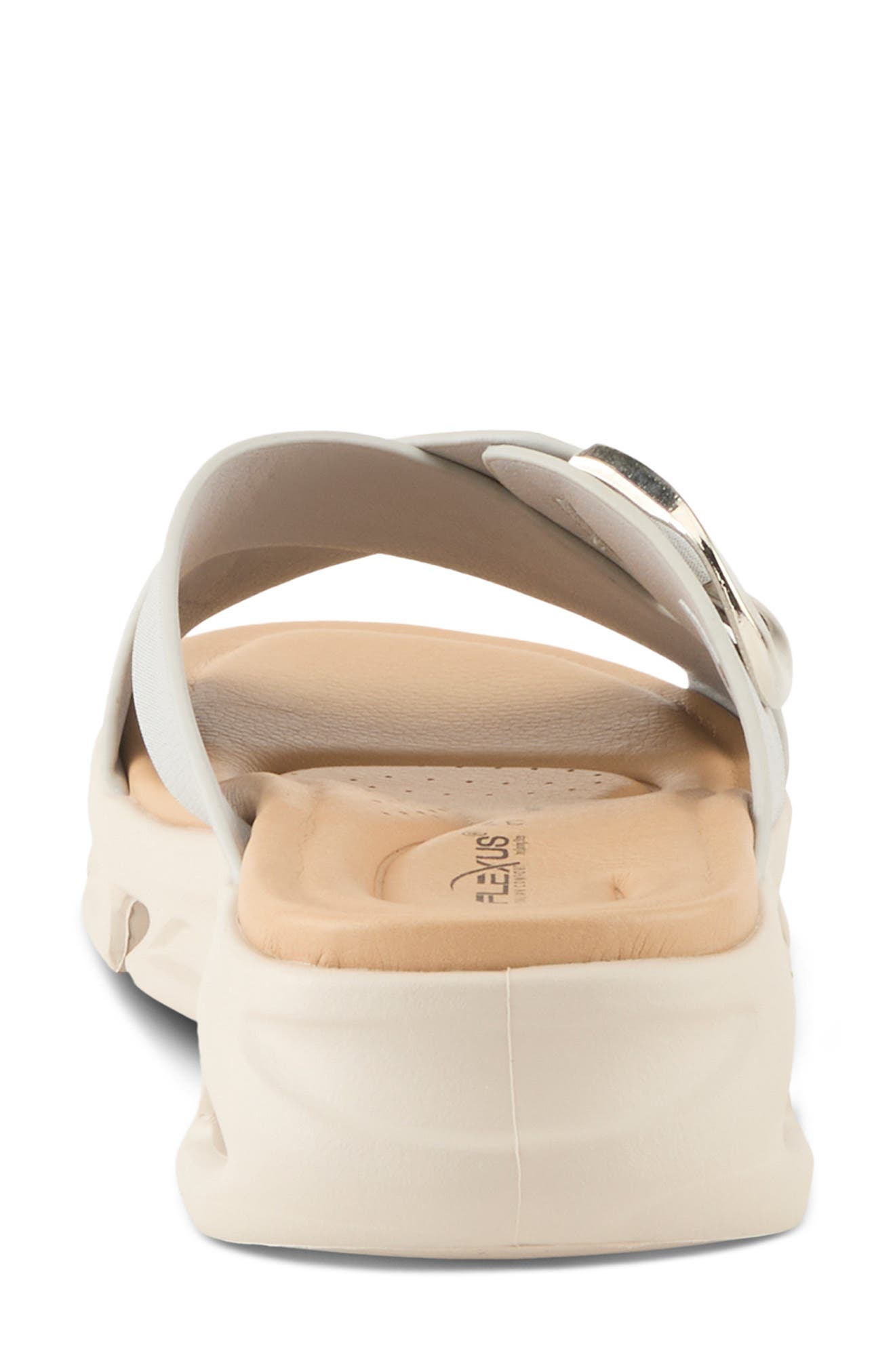 Flexus by Spring Step Gaige Slide Sandal, Alternate, color, Silver