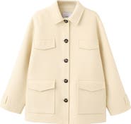 MANGO Wool Blend Jacket