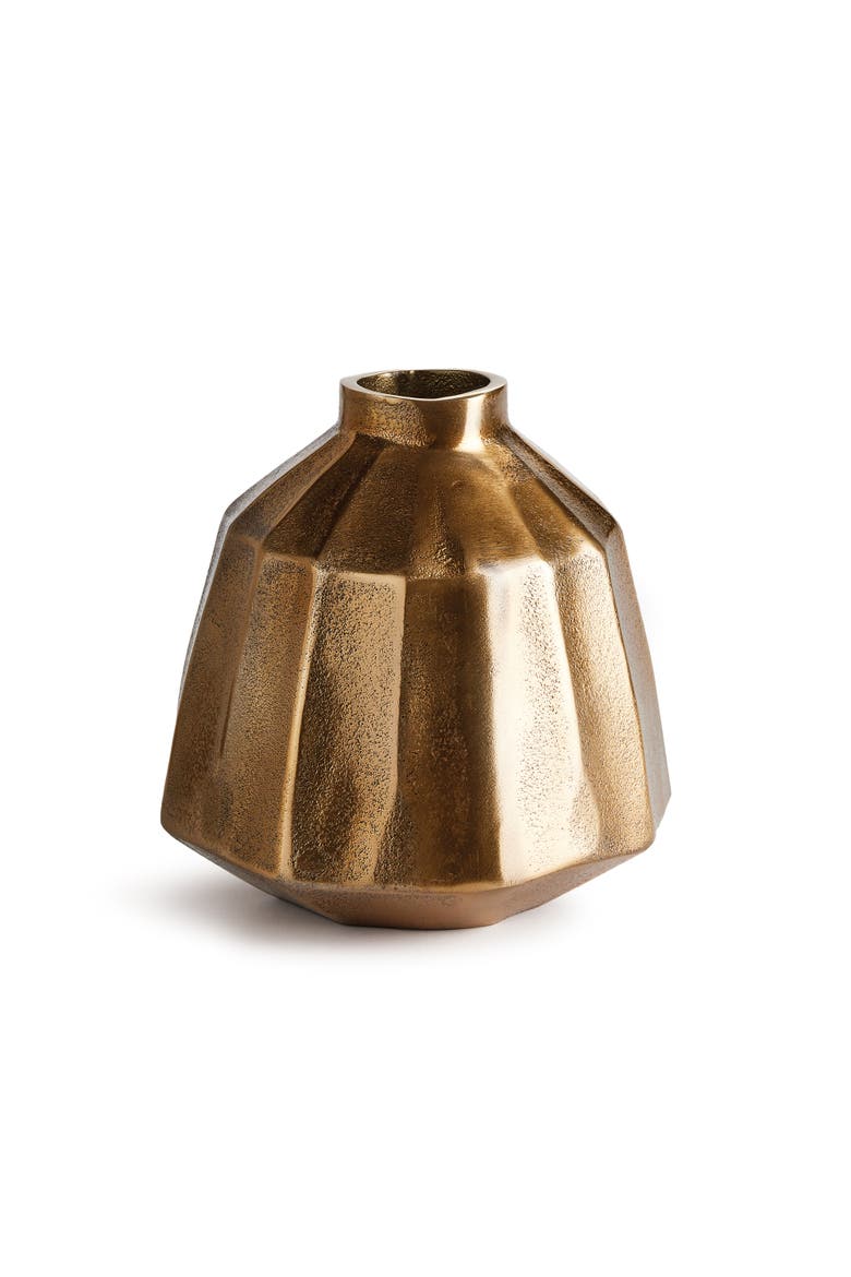 Emery Vase, Main, color, Gold