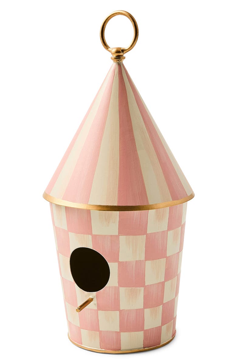 MACKENZIE CHILDS Rosy Birdhouse, Main, color, Rosy