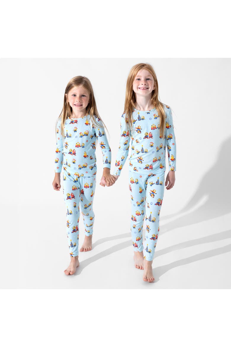 Kids' Merry Minions Holiday Set of 2 Piece Pajamas, Alternate, color, Merry Minions Holiday