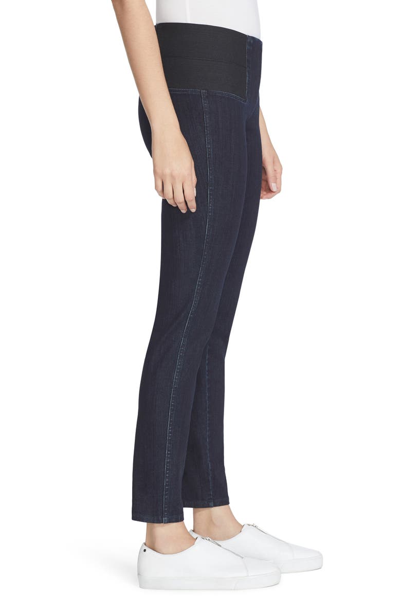 Lafayette 148 New York Nolita Denim Leggings, Alternate, color, 