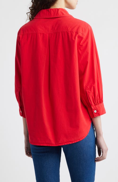Nation Ltd Everlee Pima Cotton Popover Top