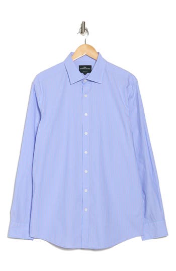 Rodd & Gunn Wildman Avenue Sports Fit Long Sleeve Cotton Button-up Shirt In Sky