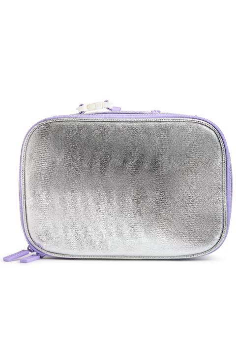 Kids' Metallic Canvas Lunchbox