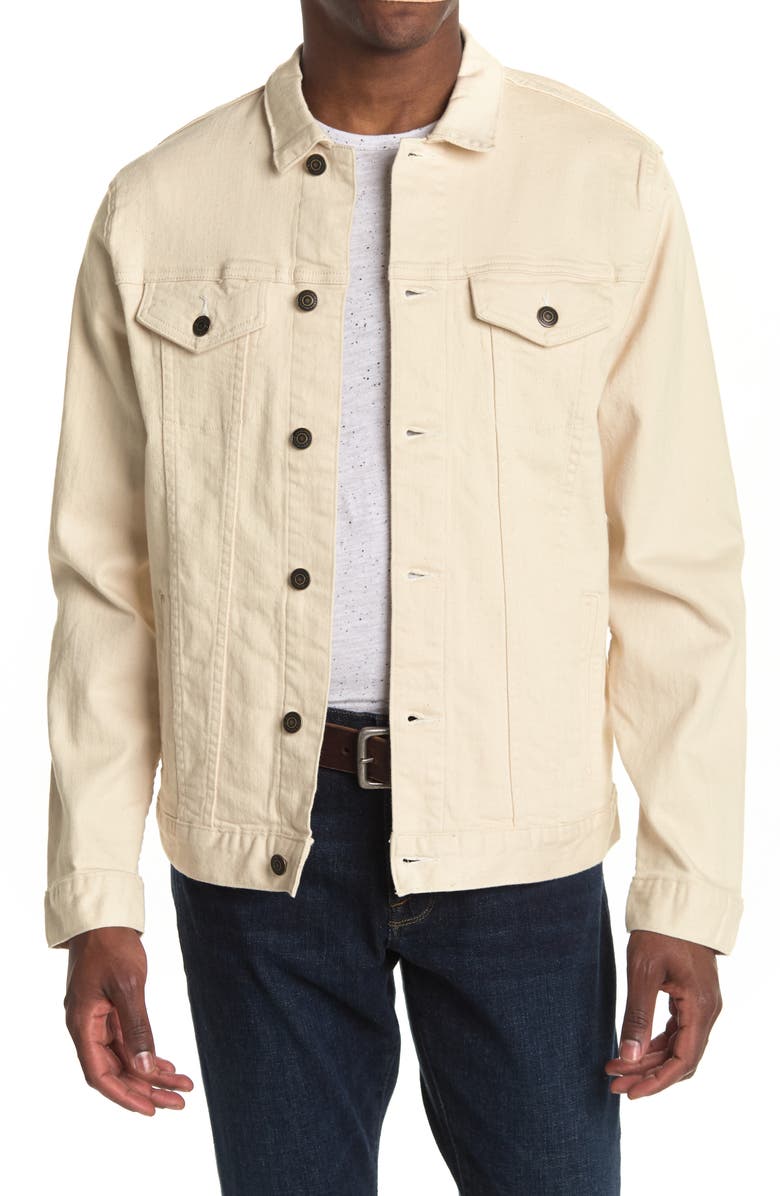 Marine Layer Jones Stretch Jean Jacket, Main, color, 