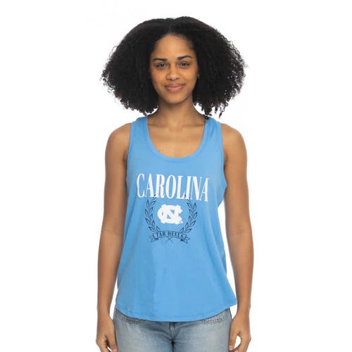Zoozatz Carolina Blue North Carolina Tar Heels Everyday Tri-blend Tank Top