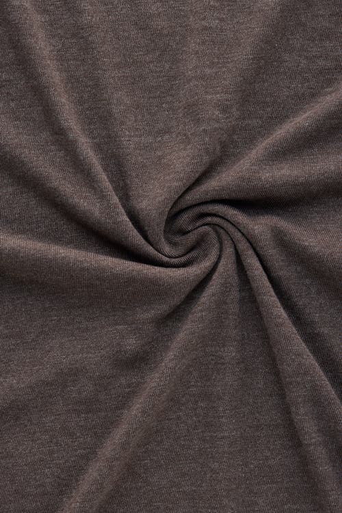 Wolf Vs. Goat (wvg) Light Weight Viscose Sorona Short Sleeve Crew Neck T-shirt In Brown