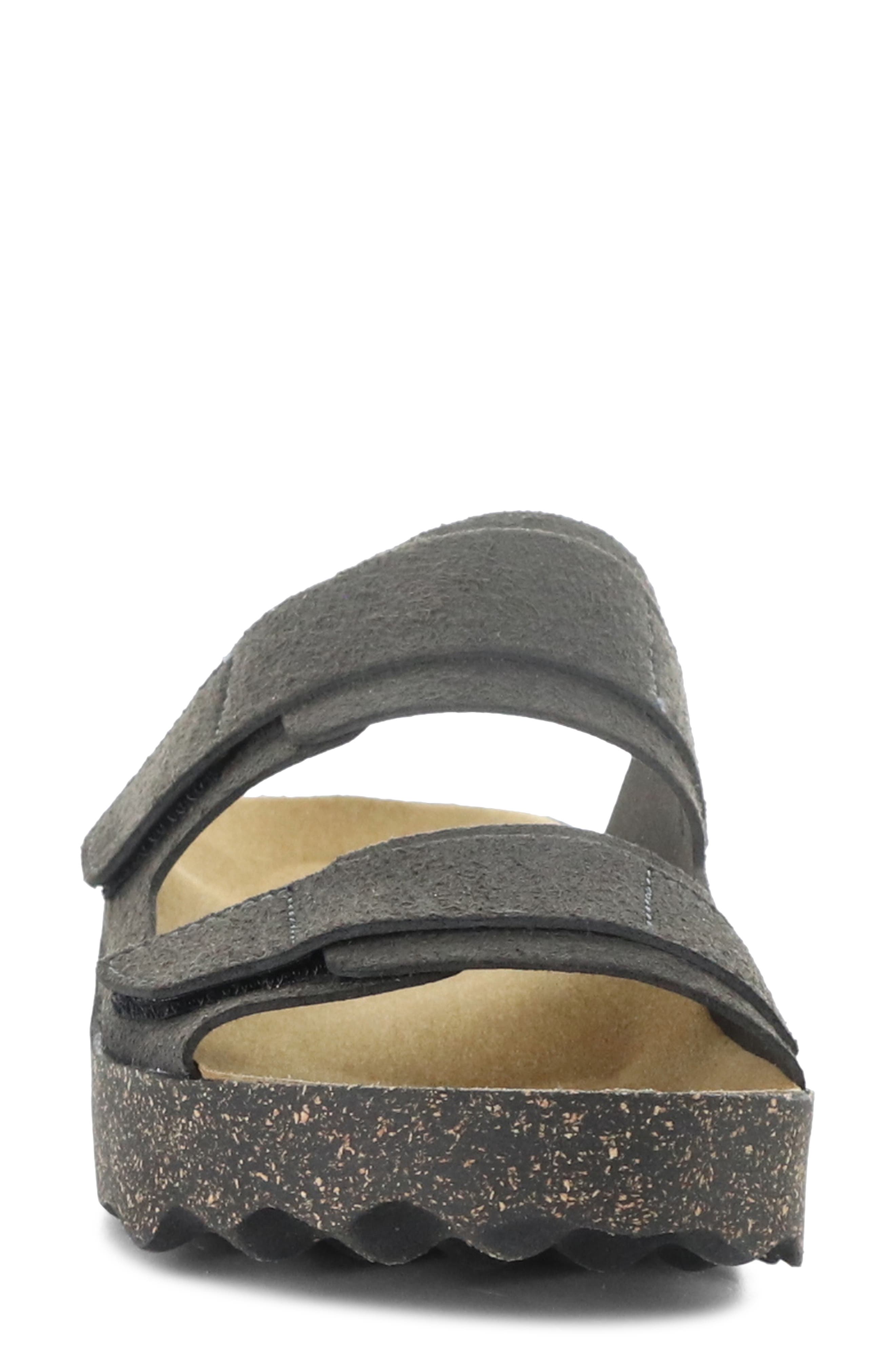 Asportuguesas by Fly London Cleek Platform Slide Sandal, Alternate, color, 