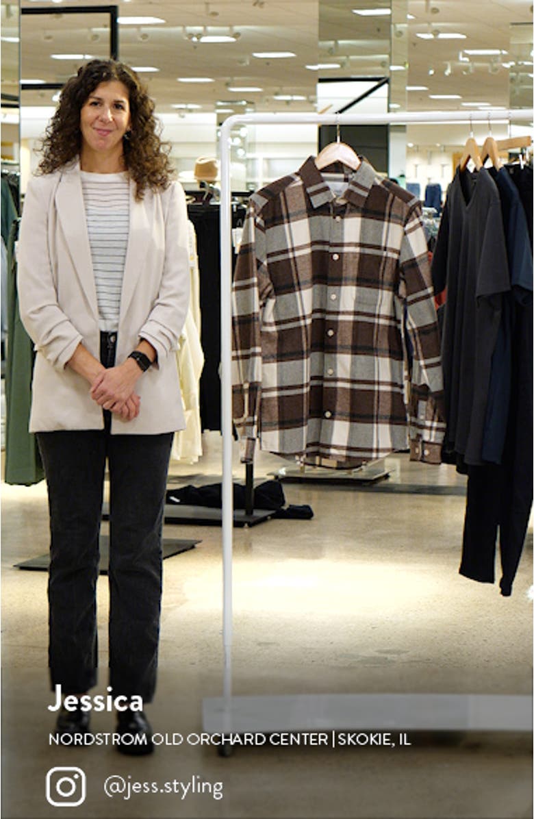 Jeremy Flannel Button-Up Shirt, sales video thumbnail