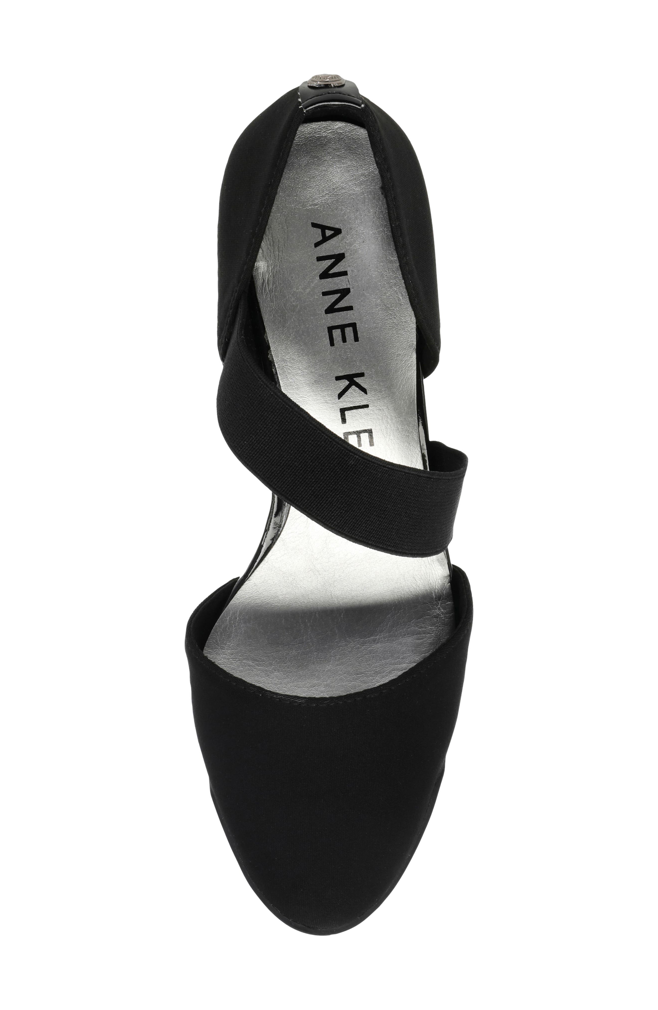 Anne Klein Tara Wedge Pump, Alternate, color, Black Multi