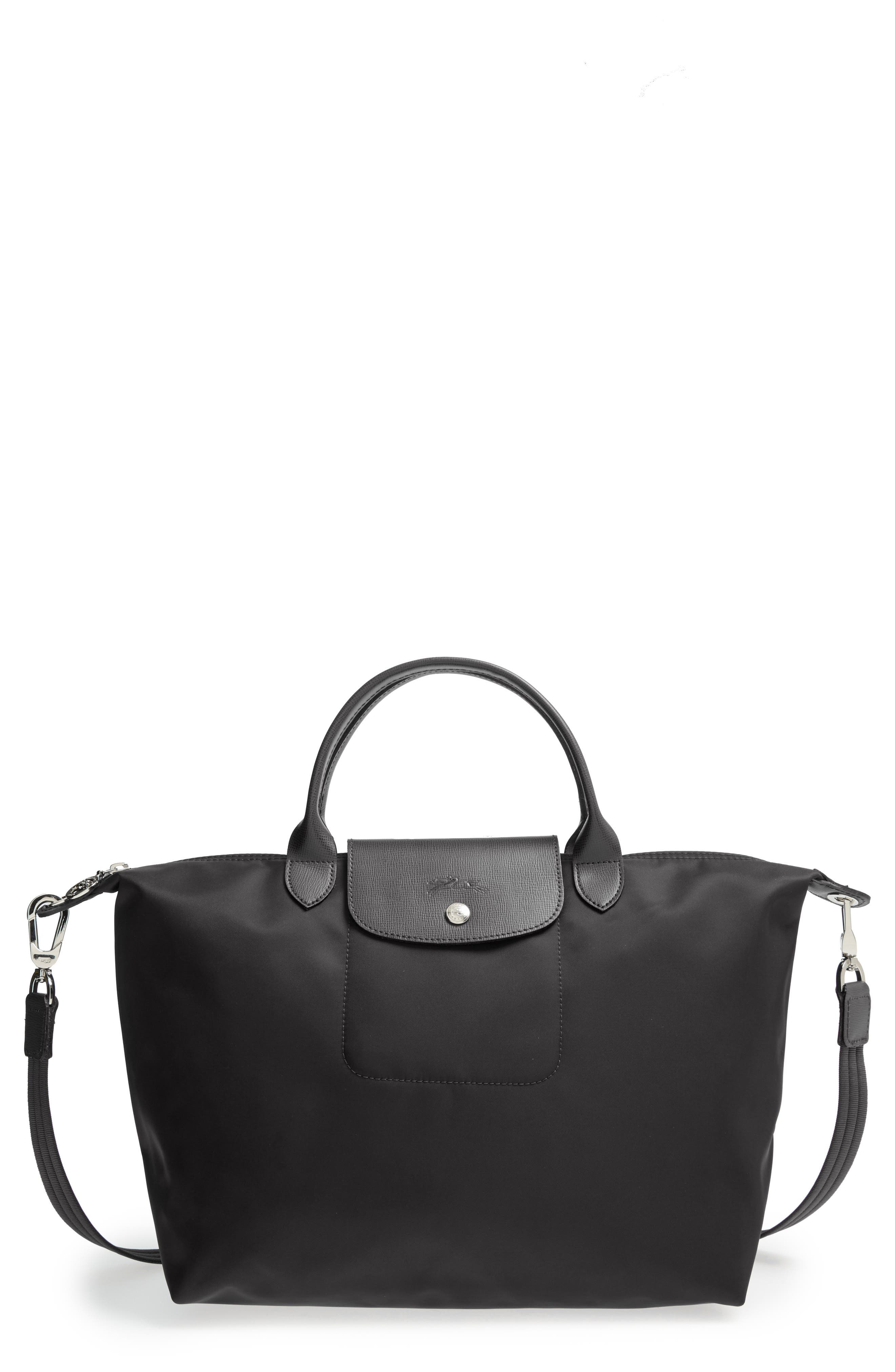 Longchamp 'Medium Le Pliage Neo' Nylon Top Handle Tote, Main, color, 