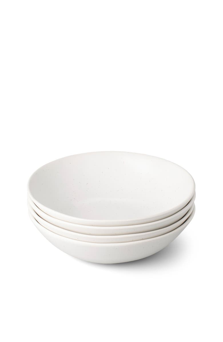 Fable Home Pasta Bowls, Main, color, Speckled White