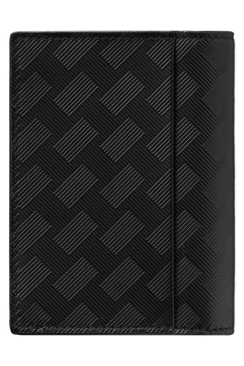 Extreme 3.0 Leather Card Case, Alternate, color, BLACK
