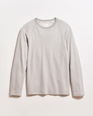 Billy Reid Long Sleeve Cotton & Modal Crewneck T-Shirt