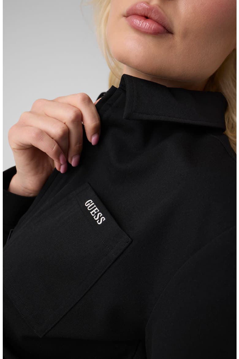 Goliarda Full Zip Jacket, Alternate, color, BLACK-BLACK
