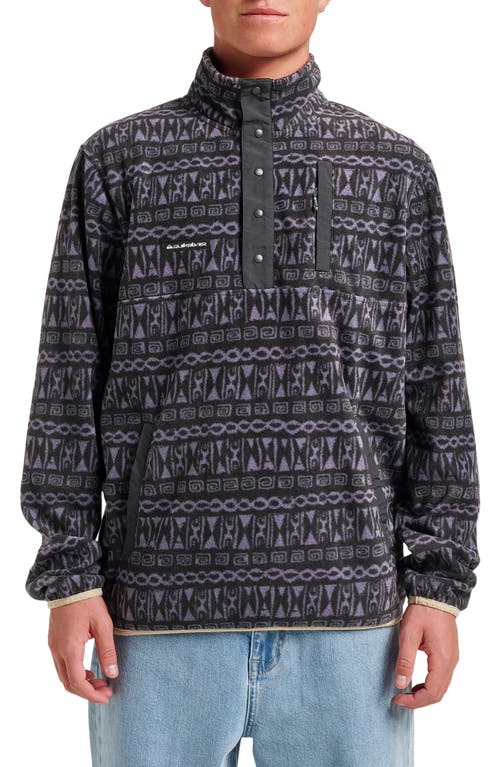 Quiksilver No Destination Fleece Pullover In Gray