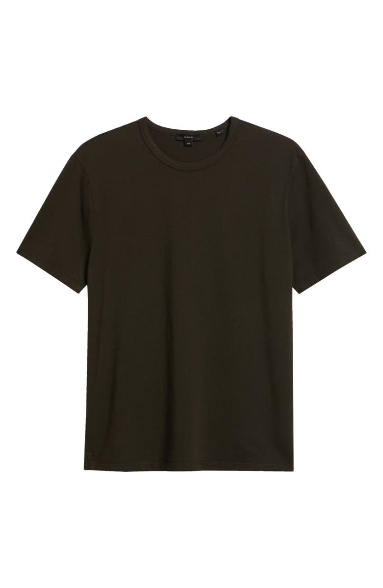 Vince Solid T-Shirt, Alternate, color, Washed Dark Leaf