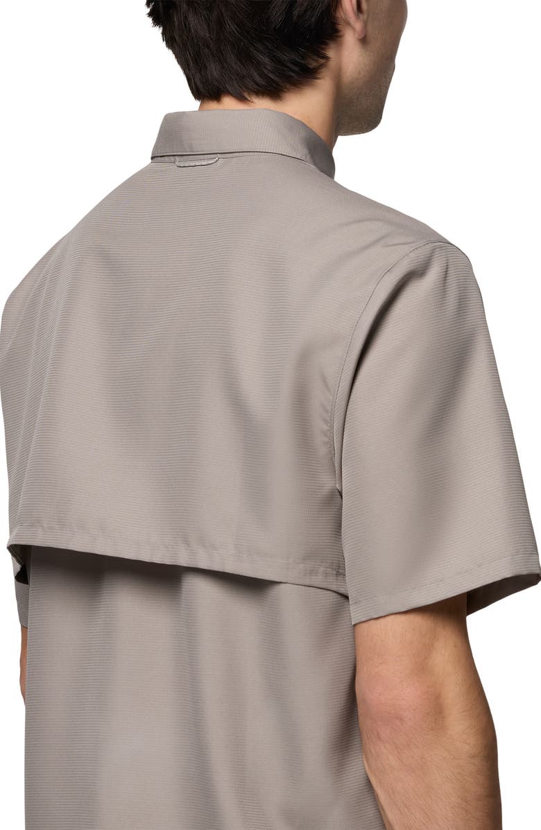 Mountain Hardwear Sun Drift Cooling Short Sleeve Shirt, Alternate, color, Approaching Storm