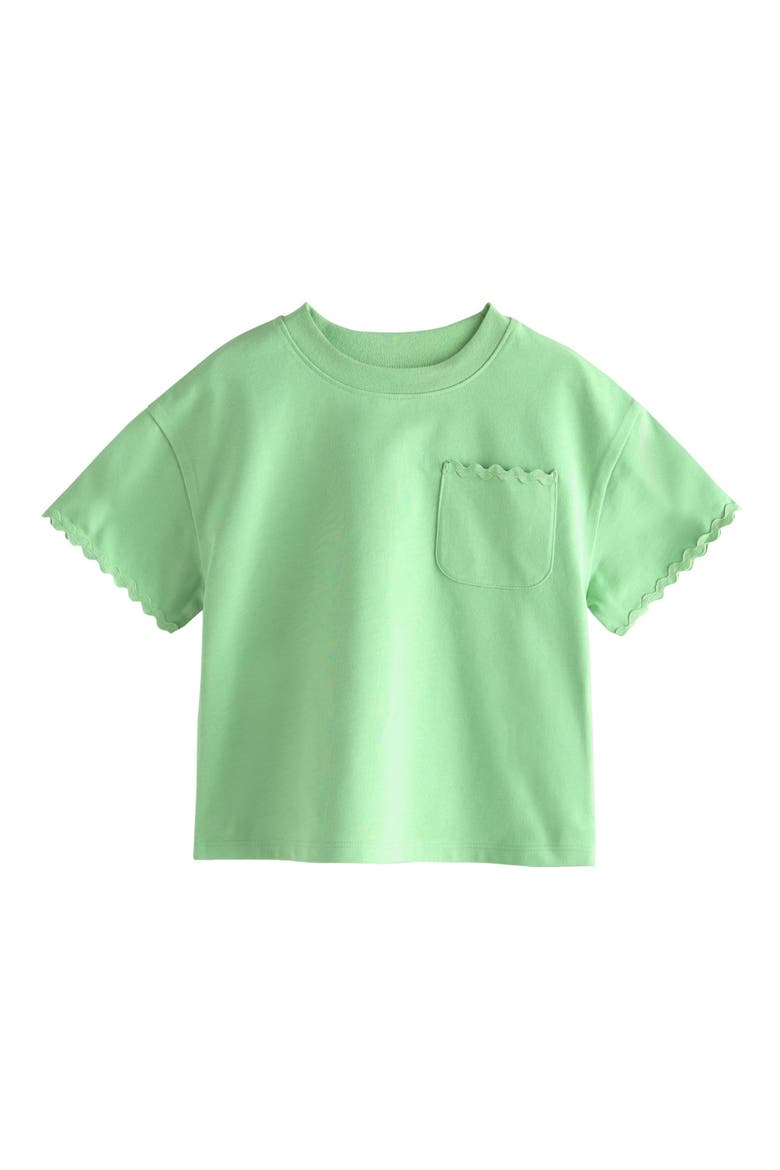 Kids' Pack of 4 Assorted Cotton Pocket T-Shirts, Alternate, color, PINK