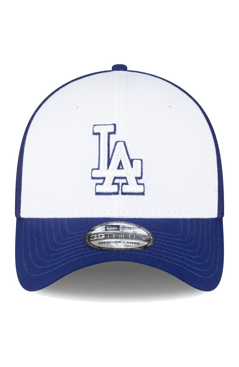 New Era Men's New Era Royal/White Los Angeles Dodgers 2023 On-Field Batting Practice 39THIRTY Flex Hat, Alternate, color, White