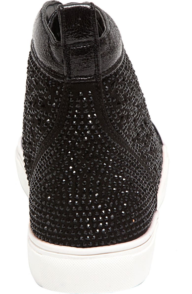 LADY COUTURE New York High Top Sneaker, Alternate, color, Black