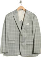 Duchamp Plaid Sport Coat