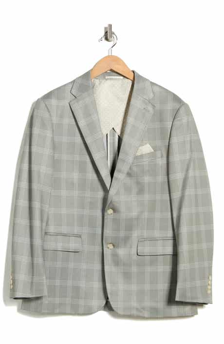 Duchamp Plaid Sport Coat